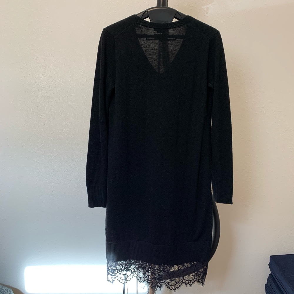 Club Monaco Maraie Lace Hem Sweater dress - Picture 3 of 5